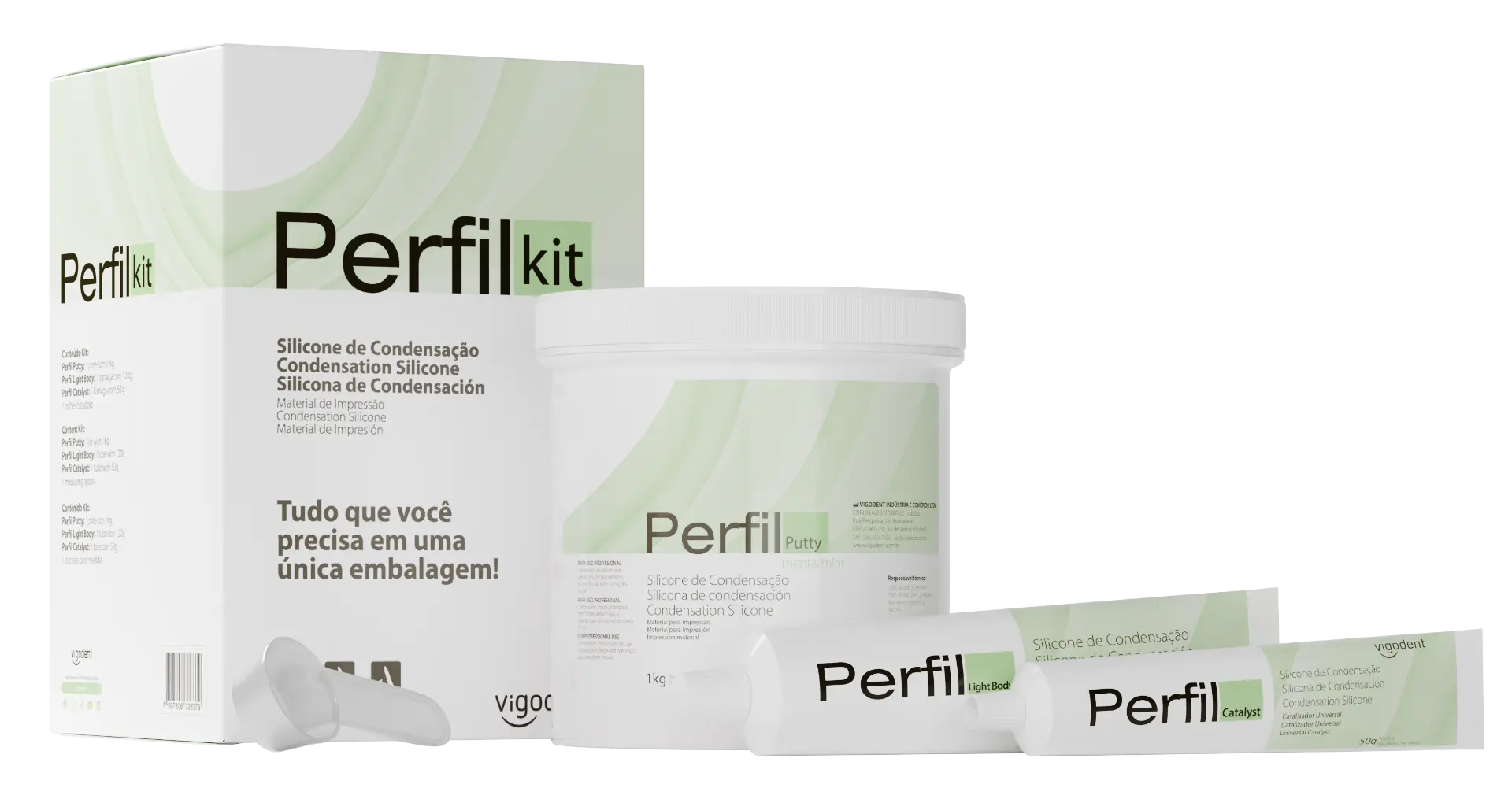 Perfil — Silicone de condensação Vigodent
