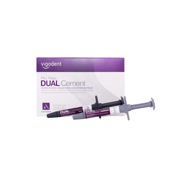 Fill Magic Dual Cement — Cimento resinoso dual Vigodent